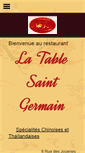 Mobile Screenshot of latablestgermain.com